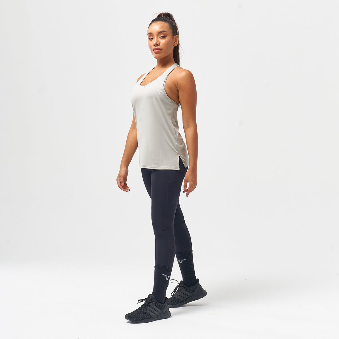 ESSENTIAL TANK TOP - WILLOW GREY